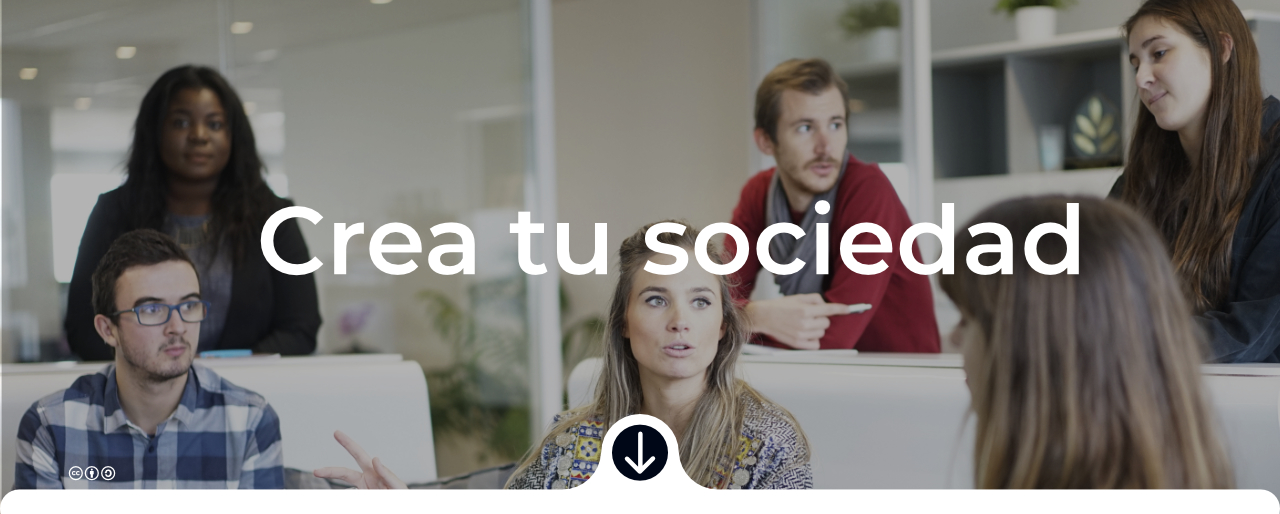 Crear una sociedad