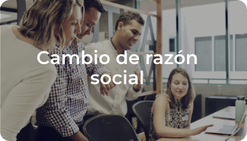 Cambio de razón social